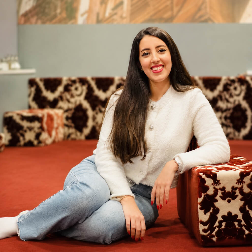 Amal, guide of the Arabian Cultural Experience in London.